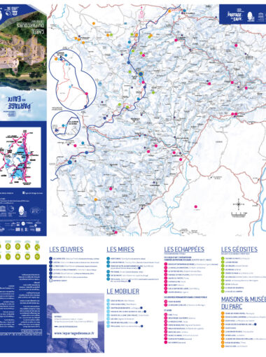 Carte du Partage des Eaux